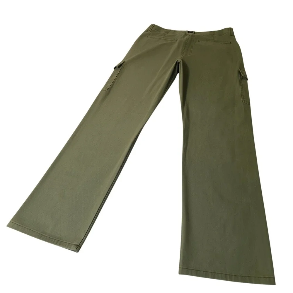 Wrangler ATG Cargo Pants Mens 32x34 Green All Terrain Gear Straight Leg‎ Utility
